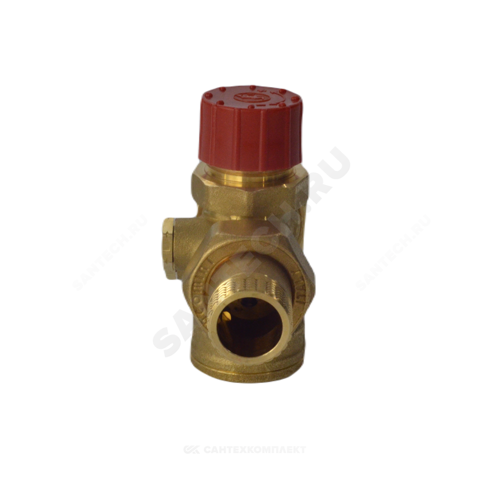 Клапан балансировочный автомат латунь R206A-1 Ду 15 G1/2" A Ру25 НР 0.05 - 0.8 м3/ч без ниппелей Giacomini R206AY103