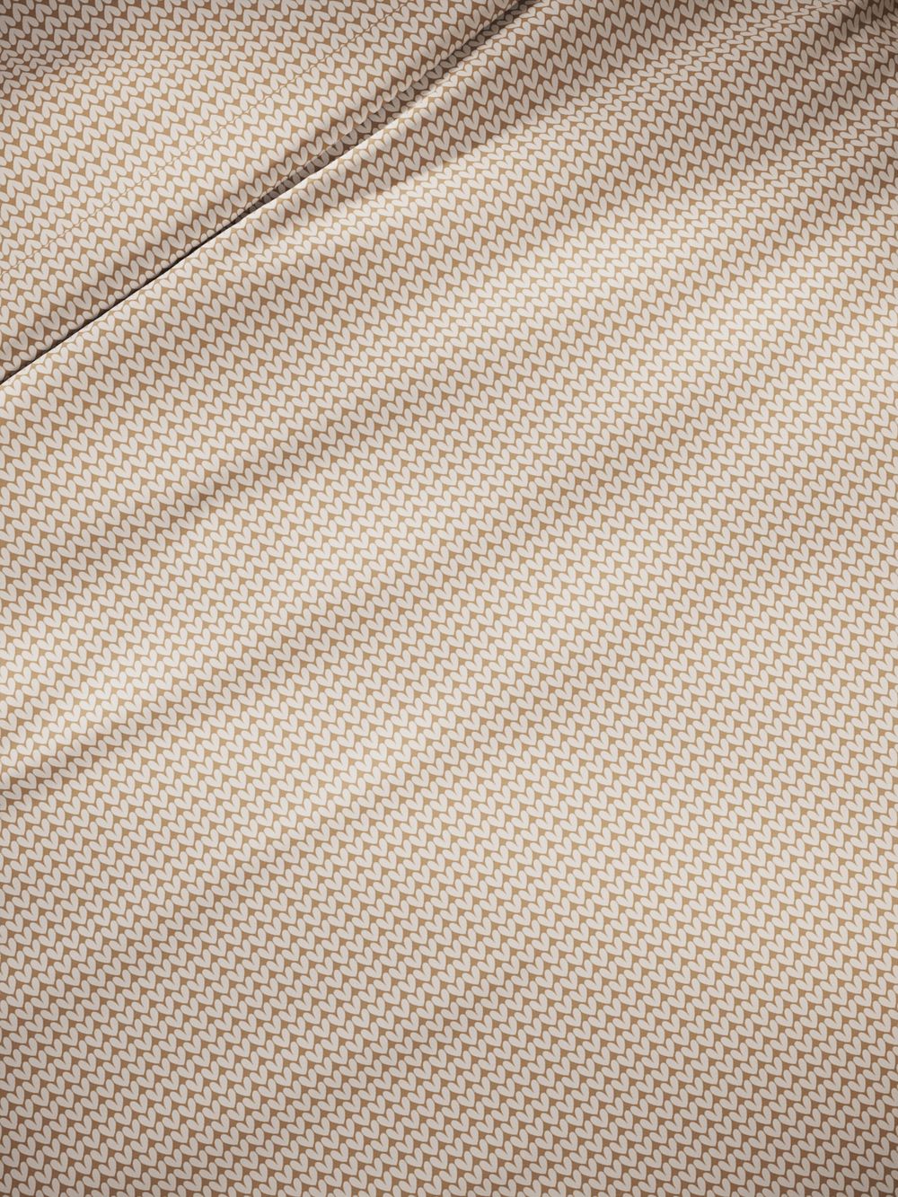 Наволочка комплект 2шт перкаль Сказка "Вязание (бежевое)" 50x70 см на молнии