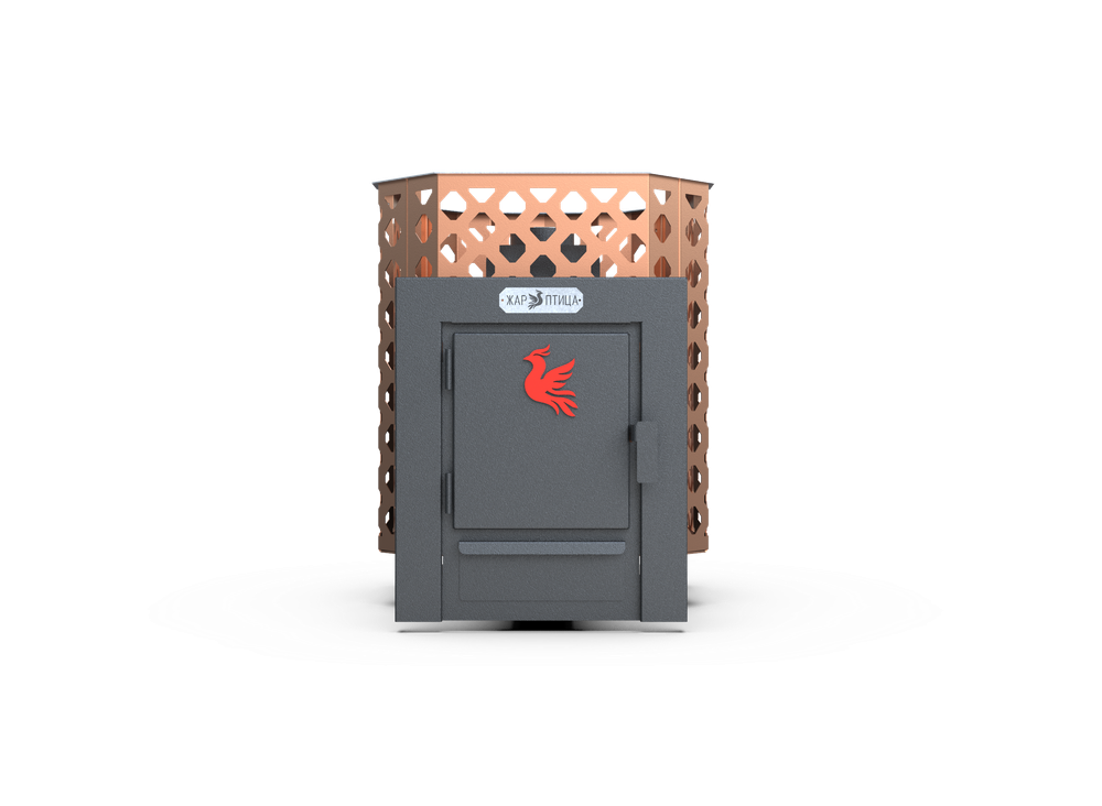 Банная печь Душа- 15 Сетка Ремейк 8мм