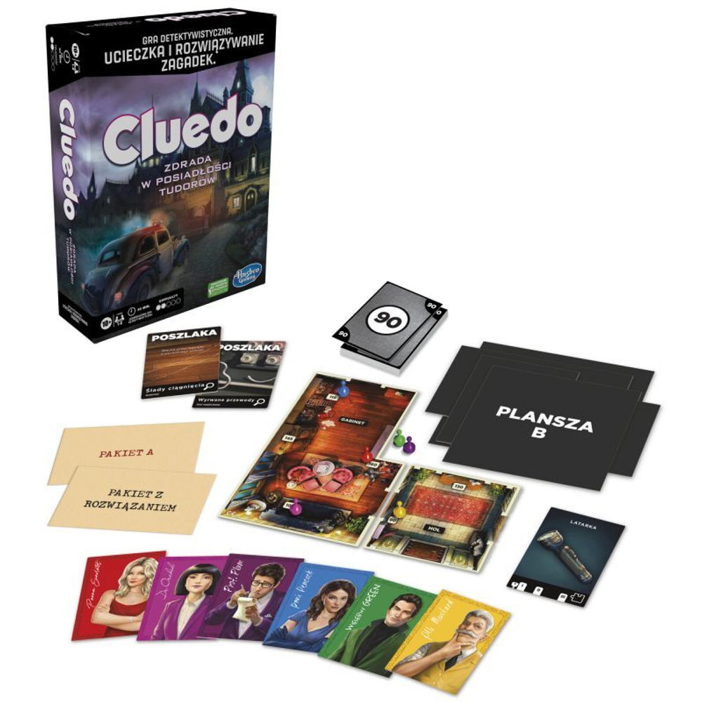 Hasbro - Игра Cluedo Betrayal в поместье Тюдоров F5699