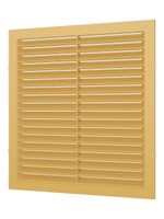 Решетка вентиляционная С сетка 195х195 пластик Beige ERA