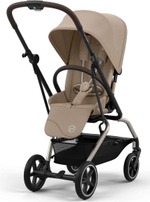 Прогулочная коляска Cybex Eezy S Twist Plus 2 TPE Almond Beige с дождевиком