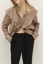 Брюки прямые на резинке