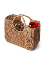 Корзина для пикника со специальным отделом для бутылки и возможностью крепления на велосипед