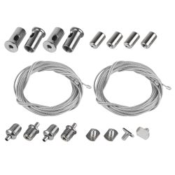 Набор тросов ЭРА 6060-5 2м для подвеса для профиля 6060 4шт