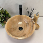 Раковина из оникса Bowl Sunset TinLip BO-63006 40*40*15 140