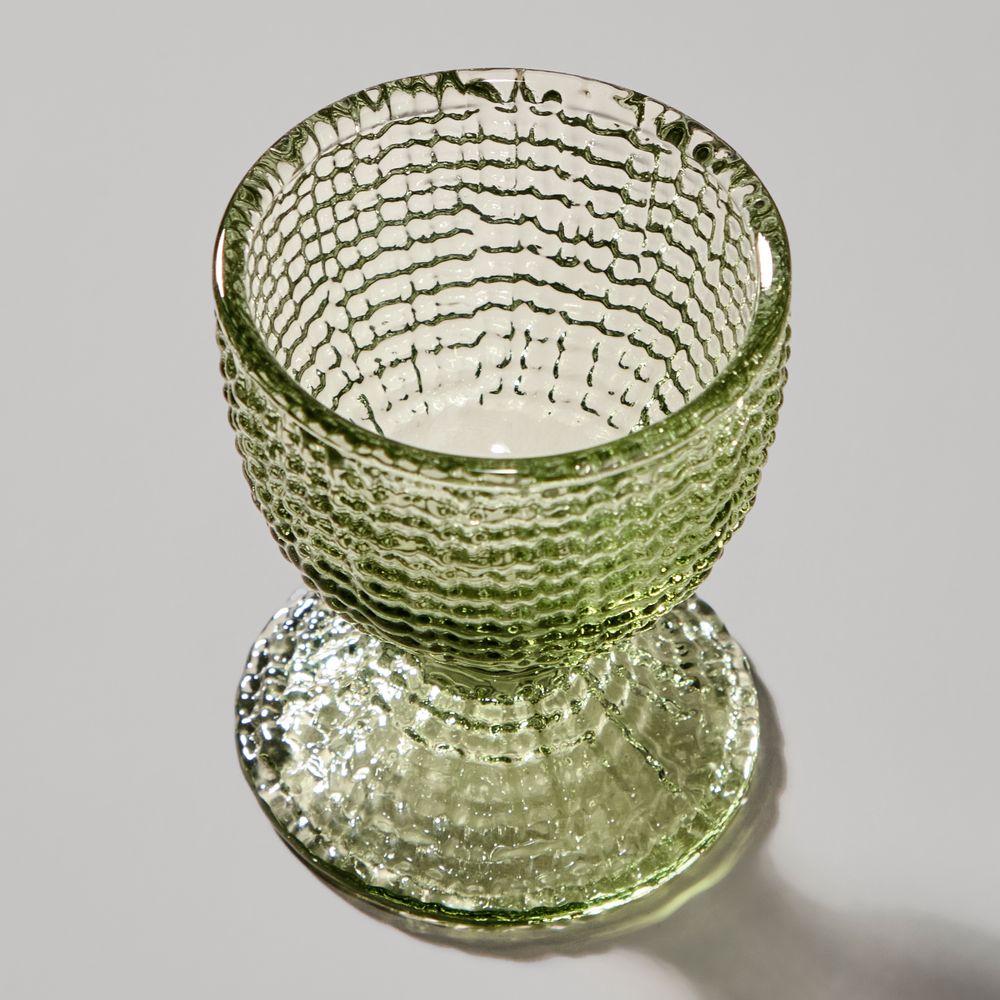 НАБОР ПОДСТАВОК ПОД ЯЙЦО "TEMPO" GREEN 2 ШТ. 5,5Х5,5Х6 СМ