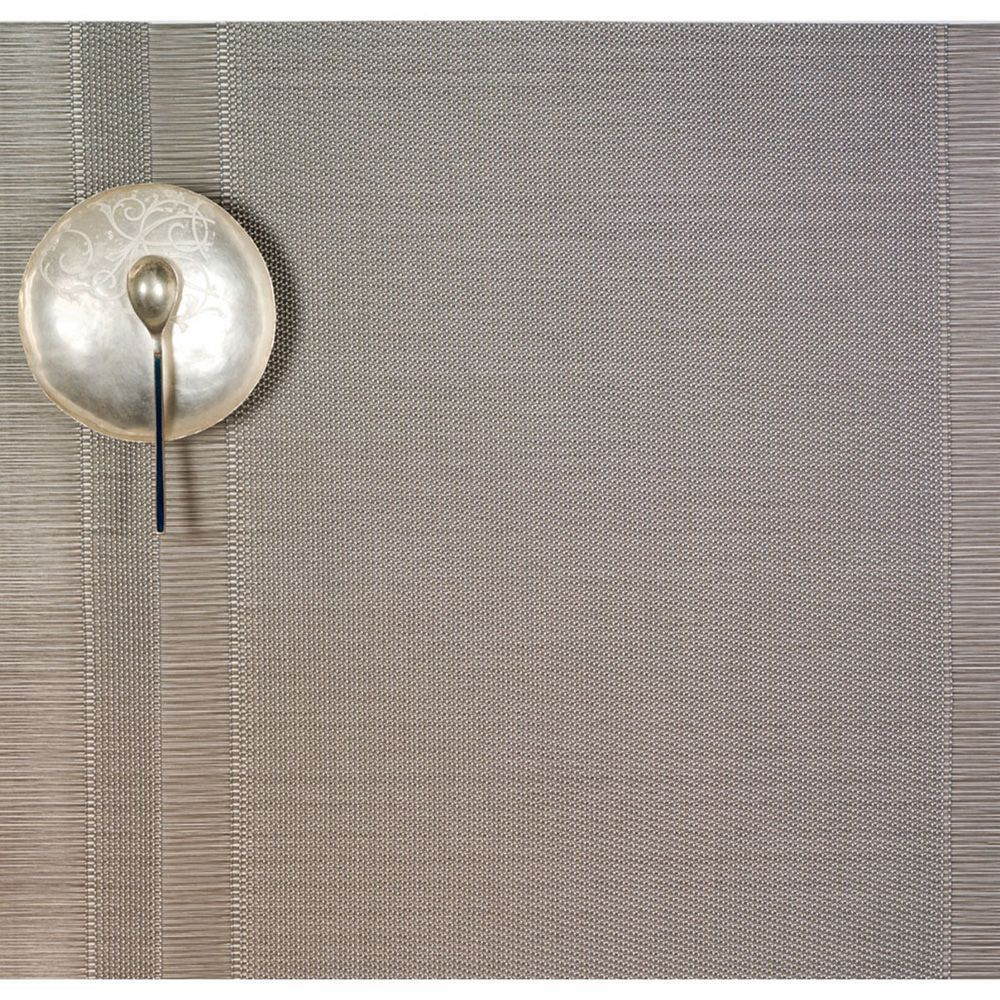 Салфетка подстановочная 36х48 Chilewiсh Tuxedo stripe Silver США фото