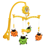 Карусель музыкальная для новорожденных, коробка XQT711