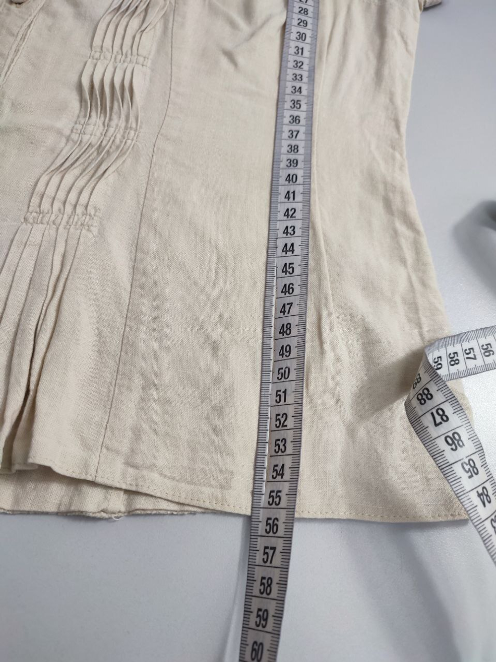 Блузка Bhs из хлопка и льна  46-48 размер