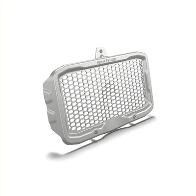 Алюминиевая защита радиатора Royal Enfield Radiator Guard Silver Himalayan 450 Guerrilla 450, KXA00404
