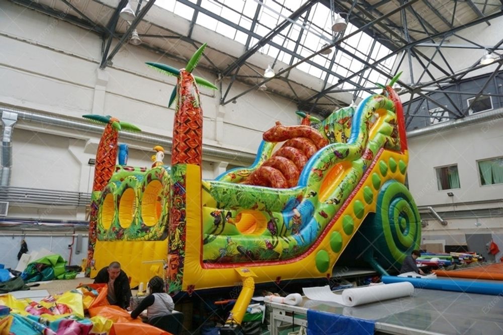 Батут-горка "Африка 2"