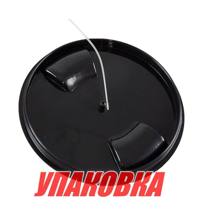 Крышка люка технологическая 152.5 черная (упаковка из 12 шт.)