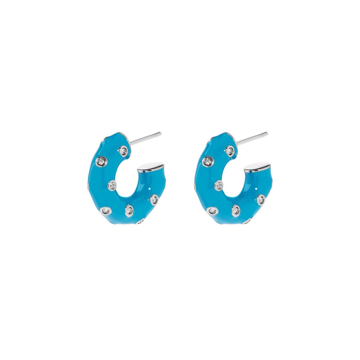 Серьги Dainty Donut Earrings – Blue