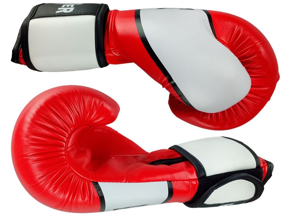 Перчатки боксёрские FIGHT PRO SERIES красные 8 унций PRO-F-K-8#