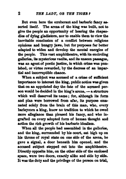 The Lady, Or the Tiger?: And Other Stories / by Frank R. Stockton | Frank Richard Stockton