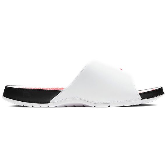 Jordan Hydro 5 Retro Slide 'White Fire Red'