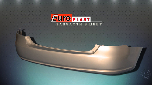 Задний бампер в цвет Volkswagen Polo 2009-2015 седан