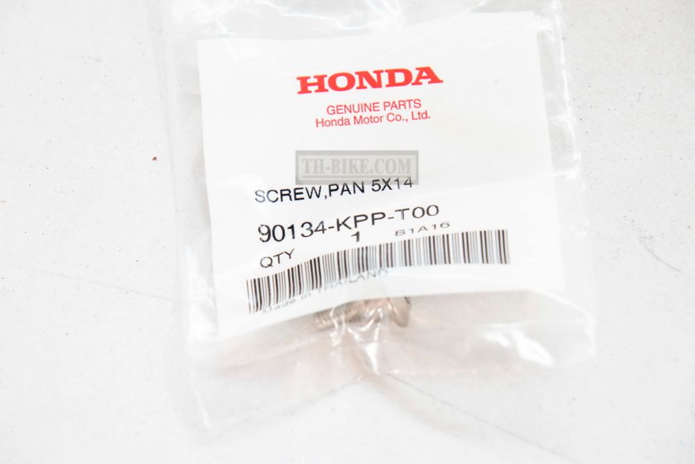 90134-KPP-T00. SCREW, PAN, 5X14