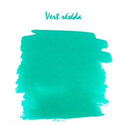 Чернила во флаконе Herbin 30 мл Vert réséda зелено-голубые (13038T)