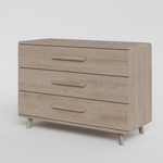 Комод из массива дуба Lugos'Art для спальни, гостиной