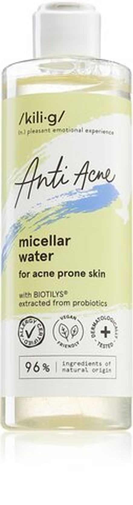 Kilig Anti Acne - очищающая мицеллярная вода для проблемной кожи /   250  ml  / GTIN 4770001004418