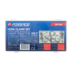 Набор хомутов 26шт. Forsage F-06782