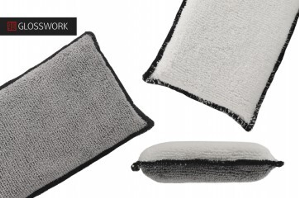 Glosswork Terry Applicator микрофибровый аппликатор серый