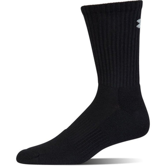 Теннисные носки Under Armour Charged Cotton 2 Crew Jr 6P - черный