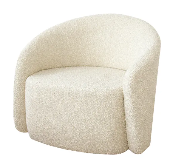 Кресло Ellipse E7.1 (молочный, букле)