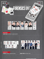 (ПРЕДЗАКАЗ) товары ENHYPEN - WORLD COUPON CARD COLLECTION FORENSICS UNIT BASIC Version