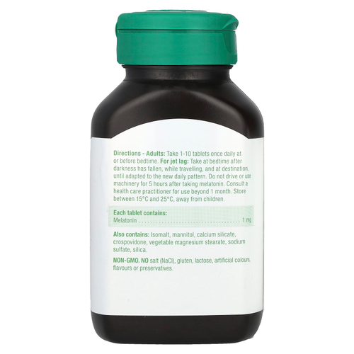 Jamieson Vitamins, Мелатонин, быстро растворяющийся, 1 мг, 60 сублингвальных таблеток