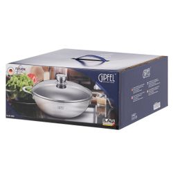Вок из нержавеющей стали Gipfel Fusion 52190 32 см/6 л