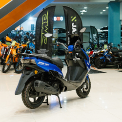 Скутер TMBK SCOOTER JUMBO 50cc Blue Black
