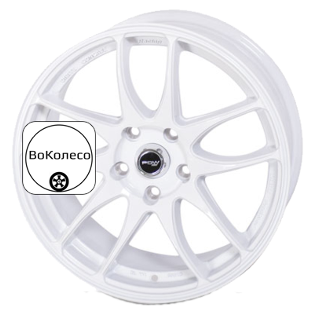 7,5x17/4x100 ET40 D60,1 Dibite Emotion (5096) White (конус) PDW