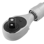 Ключ-трещотка телескопический 1/2", 305-445 мм, CrV, 72 зуба, с быстрым сбросом, хром Gross