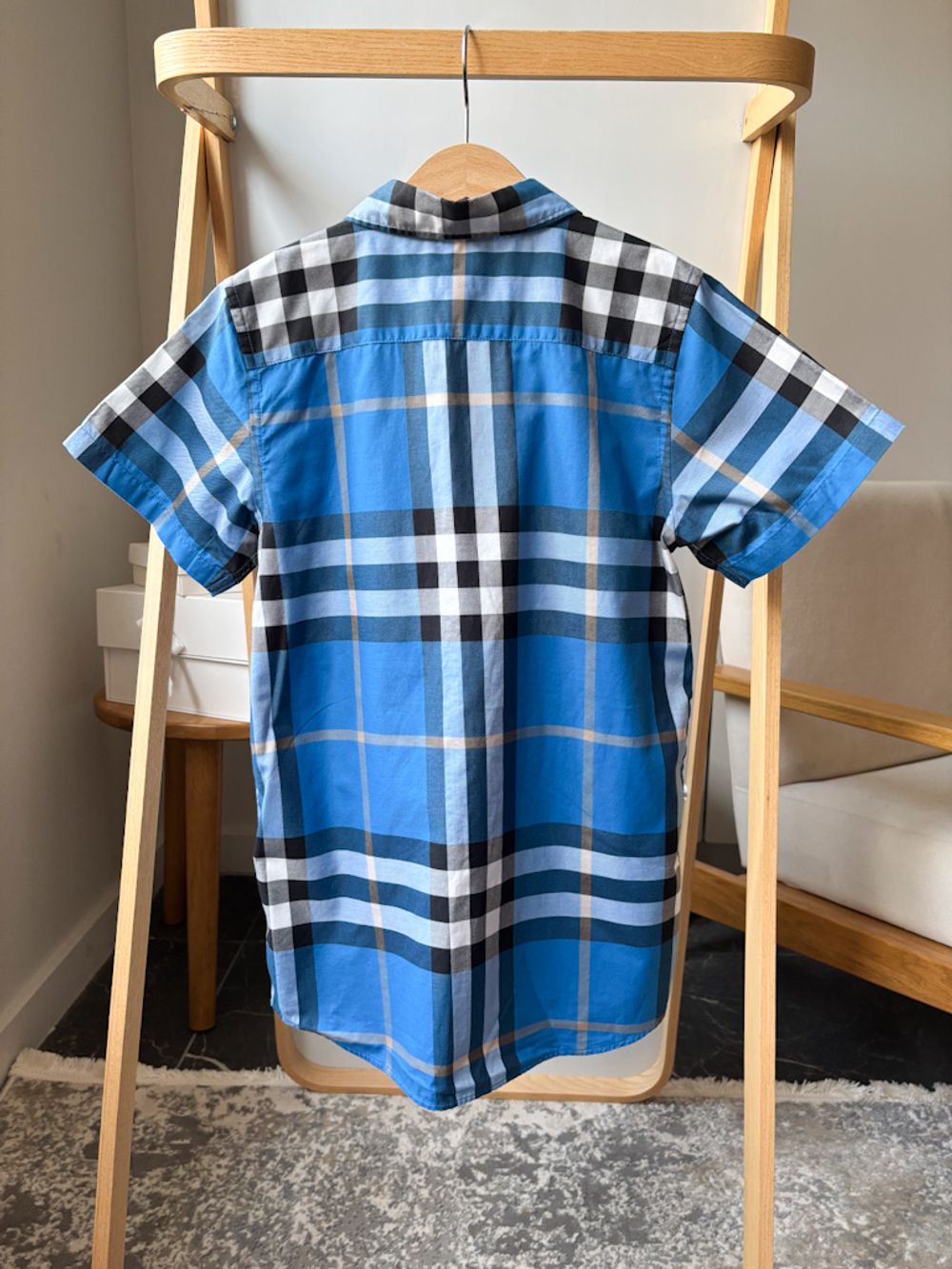 Хлопковая рубашка Burberry, 152