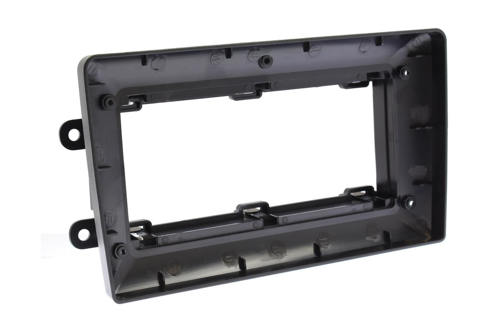 Комплект рамки с разъёмами 9" Renault Duster, Kaptur, Sandero, Logan, Nissan Terrano, Lada X-ray накладка в овал - Car-Smart 9681