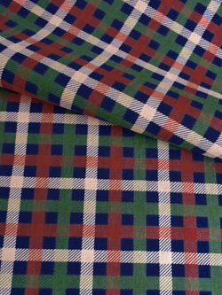 Ткань бязь плательная, рис. "Клетка", ширина 150 см, арт. 0252
