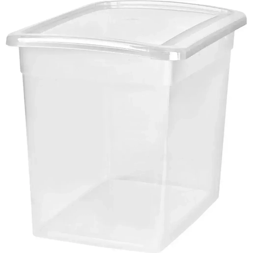 Ящик для хранения Keeplex Laconic 20л 37,4х31,3см прозрачный кристалл