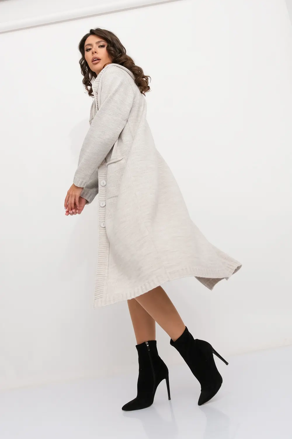 Кардиган 351845 к/бежевый