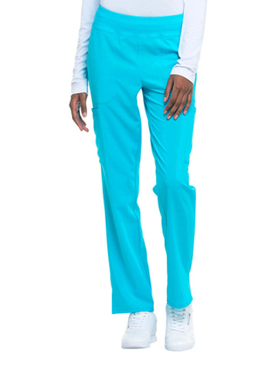 Брюки медицинские женские Dickies DK005 с эластичным поясом, зеленый, 42