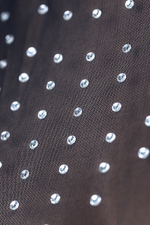 Боди Candy Girl с открытой спиной чёрное XL