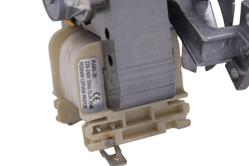 Вентилятор обдува духовки (конвекции) PLD61-20 в сборе с металлической лопастью (крыльчаткой) духового шкафа Gefest