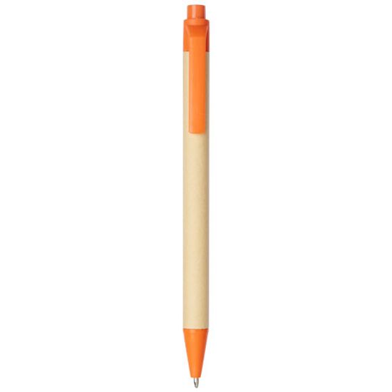 Шариковая ручка Berk из переработанного картона и кукурузного пластика