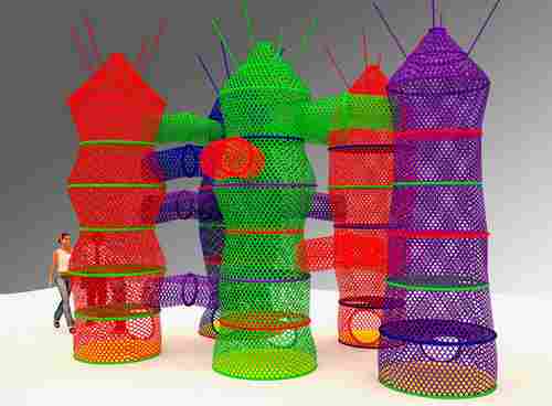 Верёвочный лабиринт «Калейдоскоп Башен»