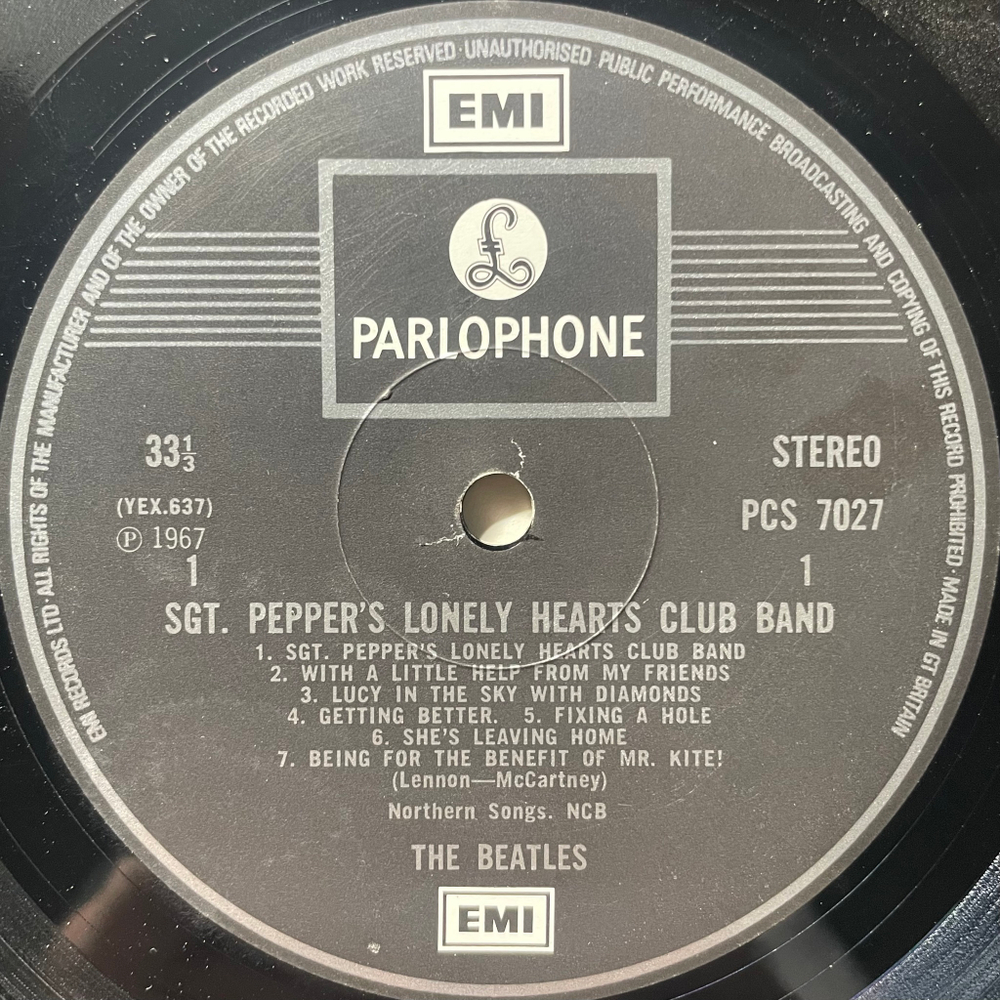 The Beatles - Sgt. Pepper's Lonely Hearts Club Band (Англия 1978г.)