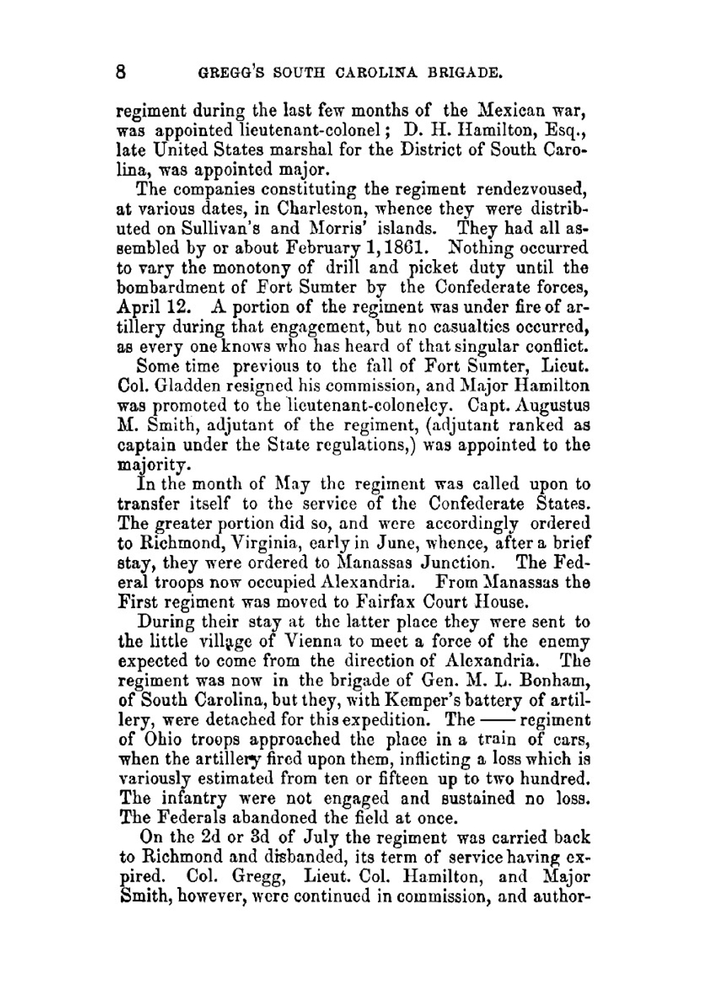 The history of a brigade of South Carolinians, known first as "Gregg's" and subsequently as "McGowan's brigade." | J F J. Caldwell