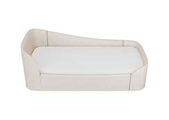 Диван-кровать KIDI Soft с низким изножьем 90*200 см (бежевый, рогожка)