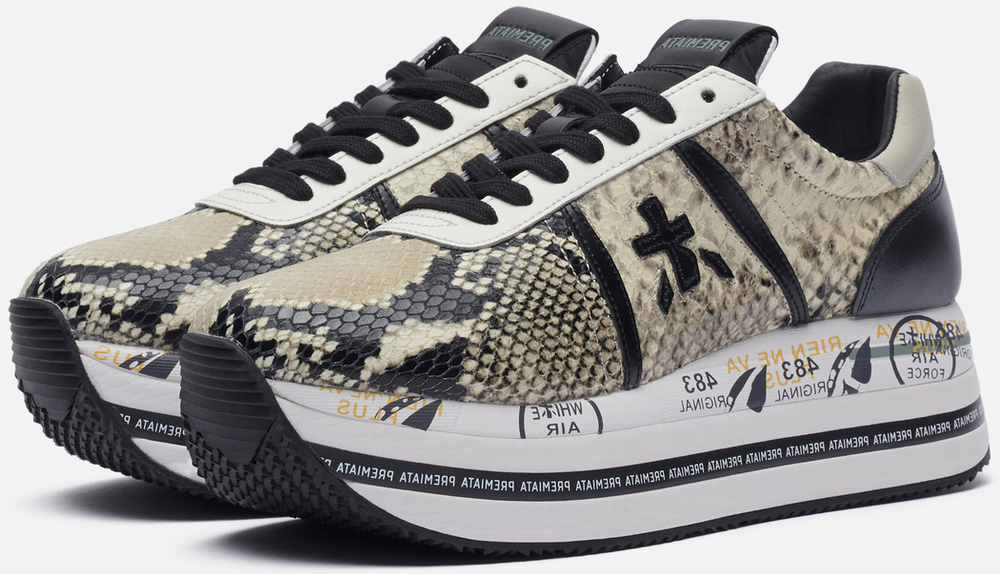 Premiata Beth 4116 серый питон